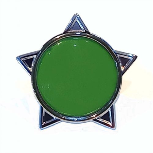 Lime Green star badge